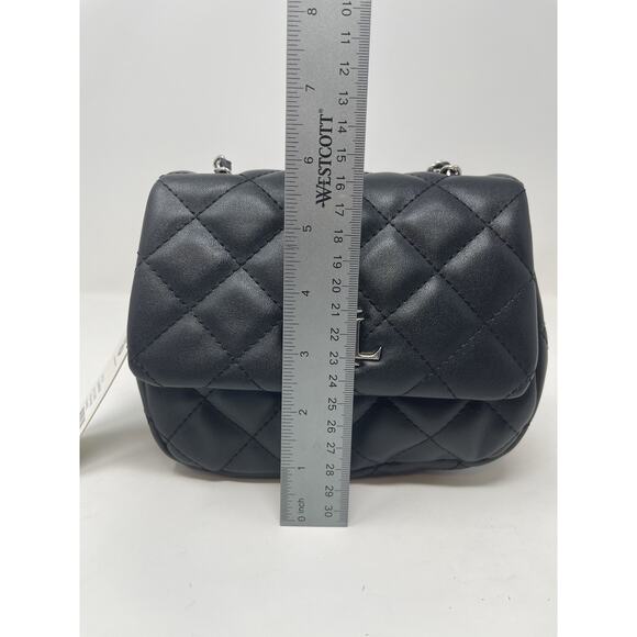 Christian Lacroix Black Valo Chain Design Shoulder Bag MSRP $98 - Picture 7 of 9